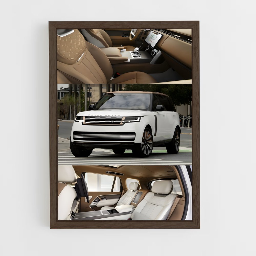 Poster Sièges Luxueux – affiche Land Rover (vue 5)